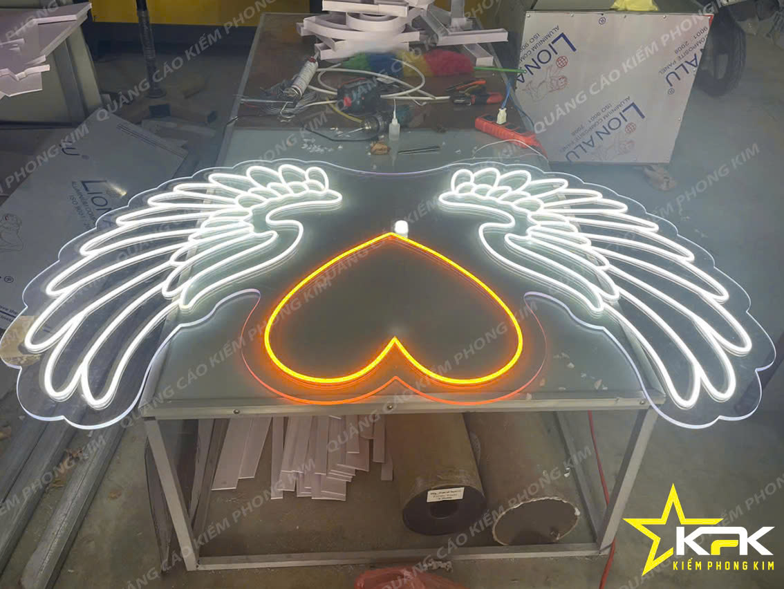 BẢNG LED NEO ĐÔI CÁNH THIÊN THẦN